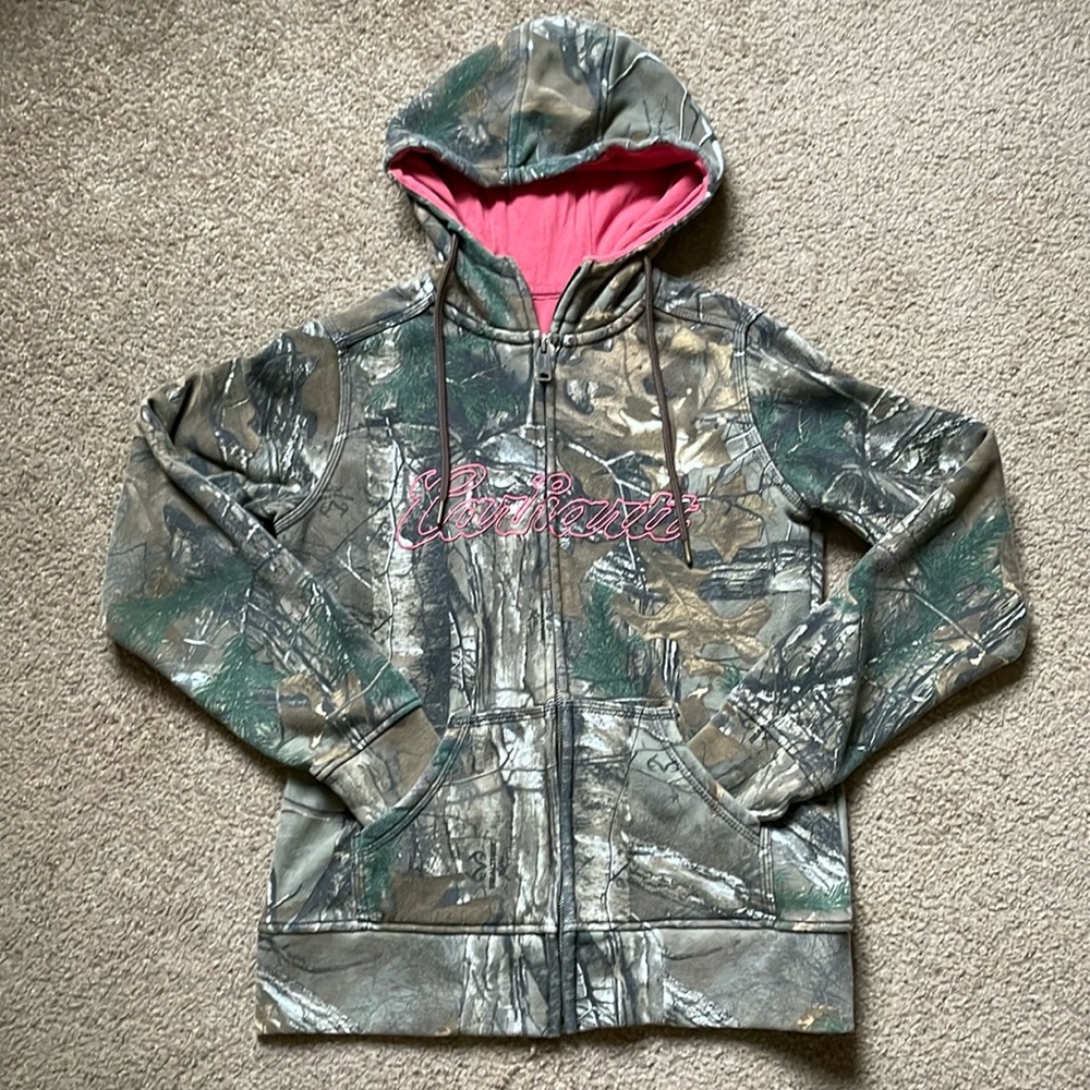 Carhartt Camo Zip Up Hoodie